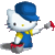 kitty painting